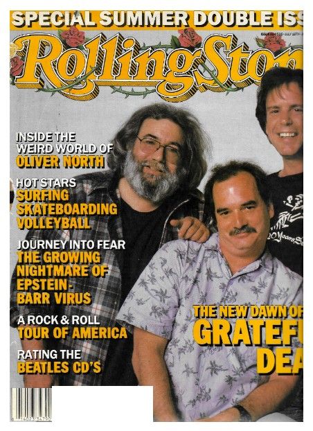 Grateful Dead / Rolling Stone Cover Photo / 1987