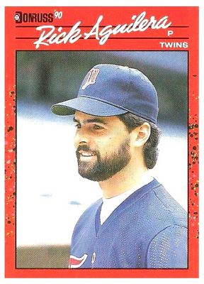 Aguilera, Rick / 1990 Minnesota Twins / Donruss #391