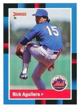 Aguilera, Rick / 1988 New York Mets / Donruss #446