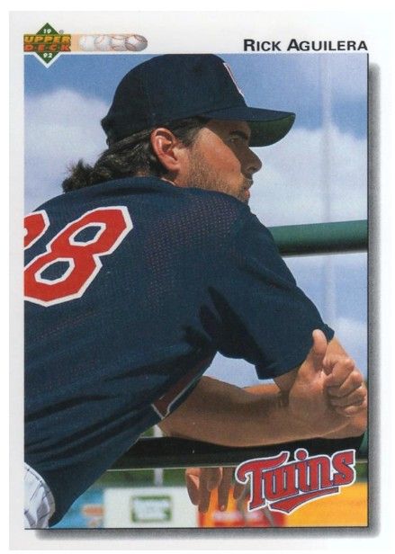Aguilera, Rick / 1992 Minnesota Twins / Upper Deck #130