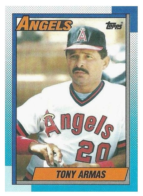 Armas, Tony / 1990 California Angels / Topps #603