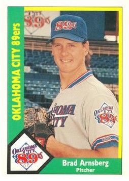 Arnsberg, Brad / 1990 Oklahoma City 89ers / CMC #167