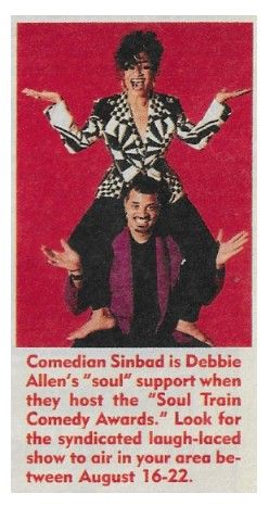 Allen, Debbie / Soul Train Comedy Awards--with Sinbad / 1992