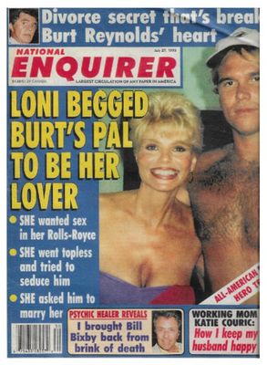 Anderson, Loni / National Enquirer Cover Photo / 1993