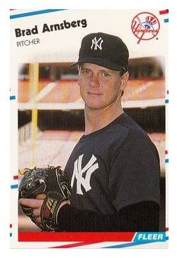 Arnsberg, Brad / 1988 New York Yankees / Fleer #202