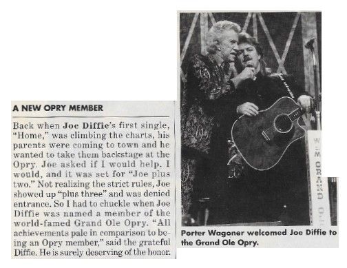 Diffie, Joe / A New Opry Member / 1993