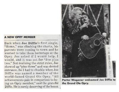 Diffie, Joe / A New Opry Member / 1993
