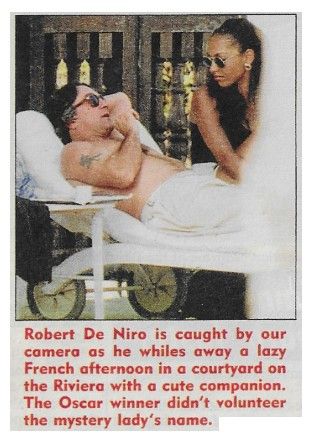 De Niro, Robert / Caught By Our Camera / 1992