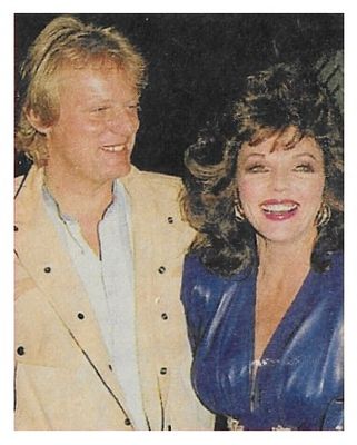 Collins, Joan / With Peter Holm--Hollywood, CA / 1986