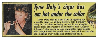Daly, Tyne / Cigar Has 'em Hot Under the Collar / 1992