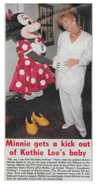 Gifford, Kathie Lee / Minnie Gets a Kick Out of Kathie Lee's Baby / 1993