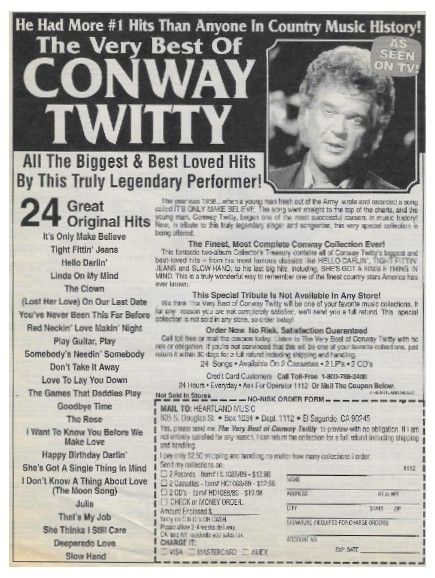 Twitty, Conway / The Very Best of Conway Twitty / 1993