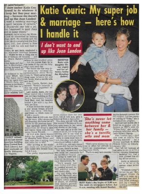 Couric, Katie / My Super Job + Marriage / 1993