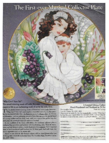 Franklin Mint, The / Who Can I Turn To? / 1993