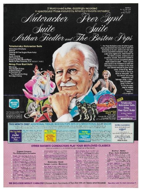 Fiedler, Arthur / Nutcracker Suite--Peer Gynt Suite / 1981