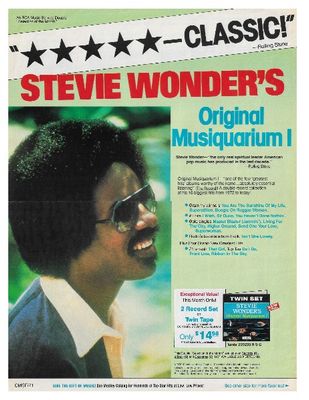 Wonder, Stevie / Original Musiquarium I / 1982