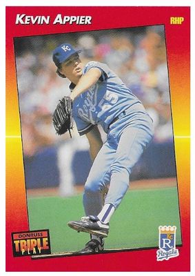 Appier, Kevin / 1992 Kansas City Royals / Triple Play #8