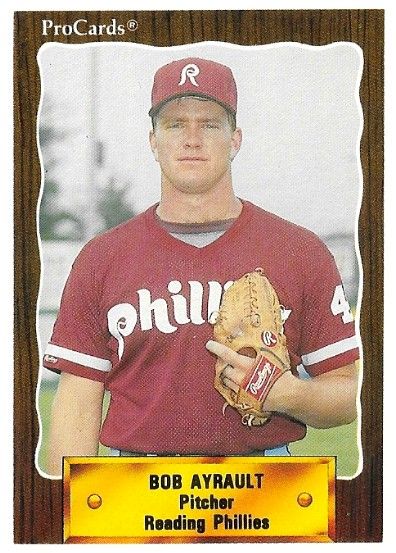 Ayrault, Bob / 1990 Reading Phillies / CMC #800