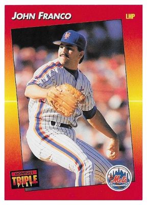 Franco, John / 1992 New York Mets / Triple Play #182