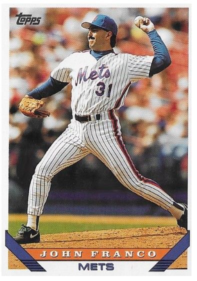 Franco, John / 1993 New York Mets / Topps #25