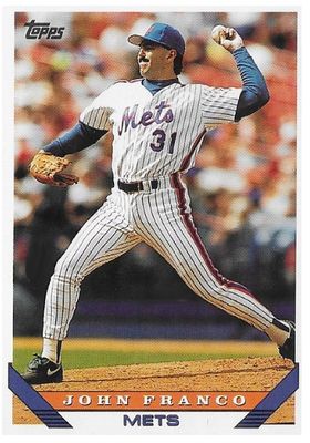 Franco, John / 1993 New York Mets / Topps #25