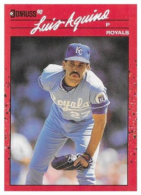 Aquino, Luis / 1990 Kansas City Royals / Donruss #179