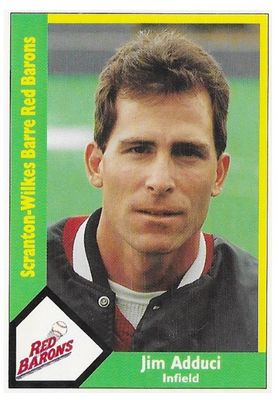 Adduci, Jim / 1990 Scranton-Wilkes Barre Red Barons / CMC #238