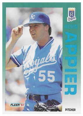 Appier, Kevin / 1992 Kansas City Royals / Fleer #150
