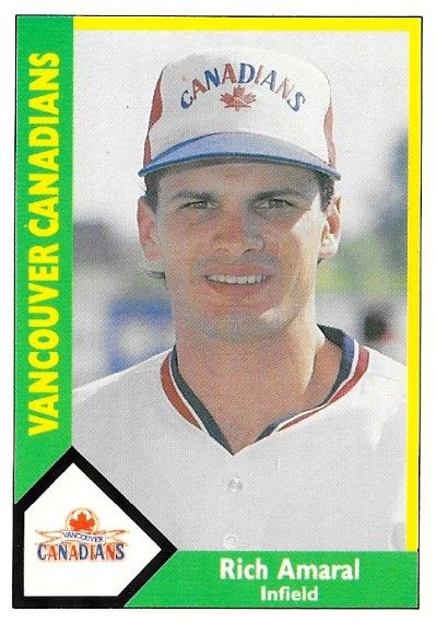 Amaral, Rich / 1990 Vancouver Canadians / CMC #640