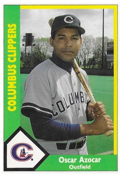 Azocar, Oscar / 1990 Columbus Clippers / CMC #213