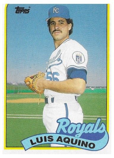 Aquino, Luis / 1989 Kansas City Royals / Topps #266