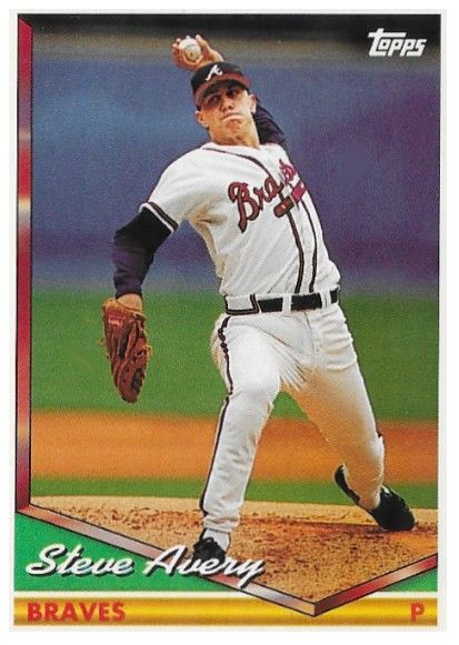 Avery, Steve / 1994 Atlanta Braves / Topps #137