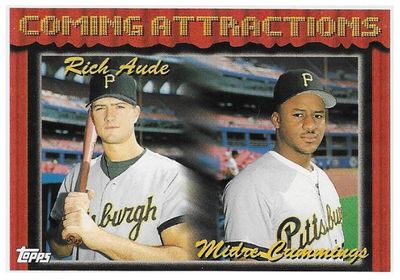 Aude, Rich / 1994 Pittsburgh Pirates / with Midre Cummings / Topps #787