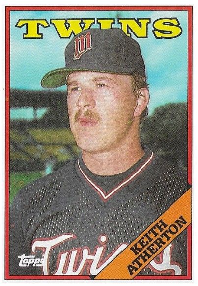 Atherton, Keith / 1988 Minnesota Twins / Topps #451
