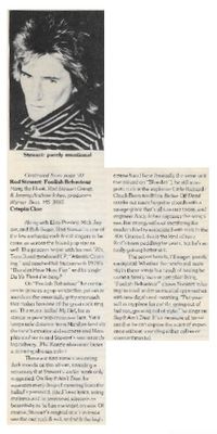 Stewart, Rod / Foolish Behaviour / 1981