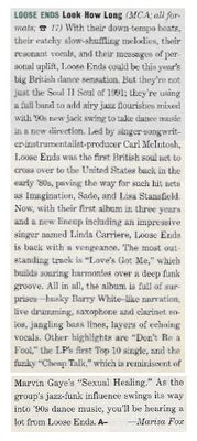 Loose Ends / Look How Long / 1991