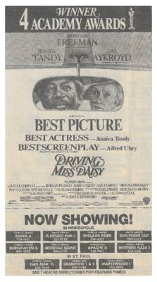Freeman, Morgan / Driving Miss Daisy / 1990