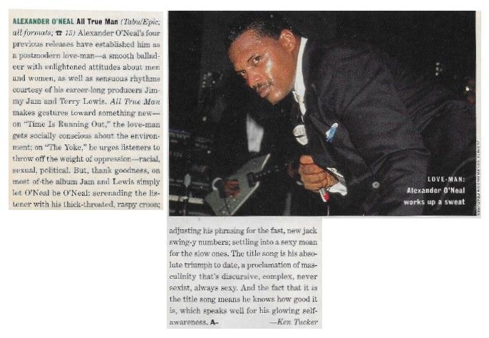 O'Neal, Alexander / All True Man / 1991