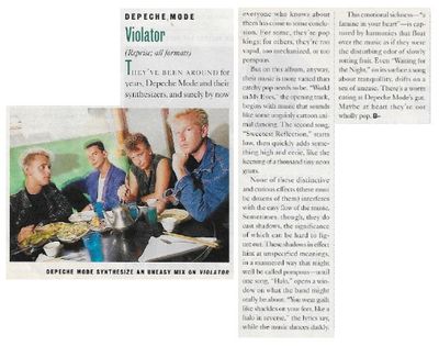 Depeche Mode / Violator / 1990