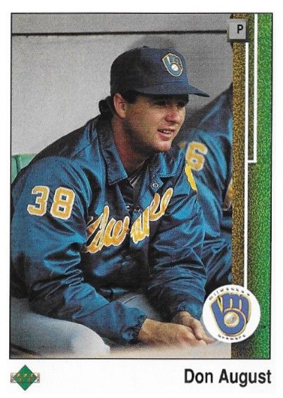 August, Don / 1989 Milwaukee Brewers / Upper Deck #325
