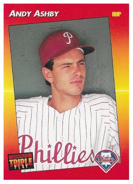 Ashby, Andy / 1992 Philadelphia Phillies / Triple Play #128