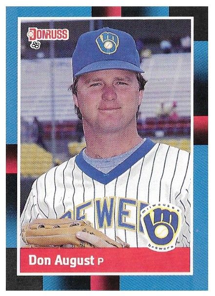 August, Don / 1988 Milwaukee Brewers / Donruss #602