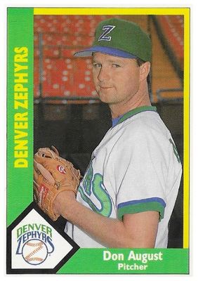 August, Don / 1990 Denver Zephyrs / CMC #45