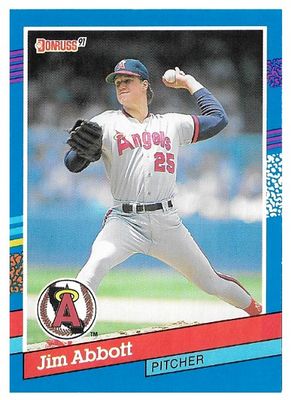 Abbott, Jim / 1991 California Angels / Donruss #78