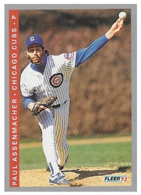Assenmacher, Paul / 1993 Chicago Cubs / Fleer #17