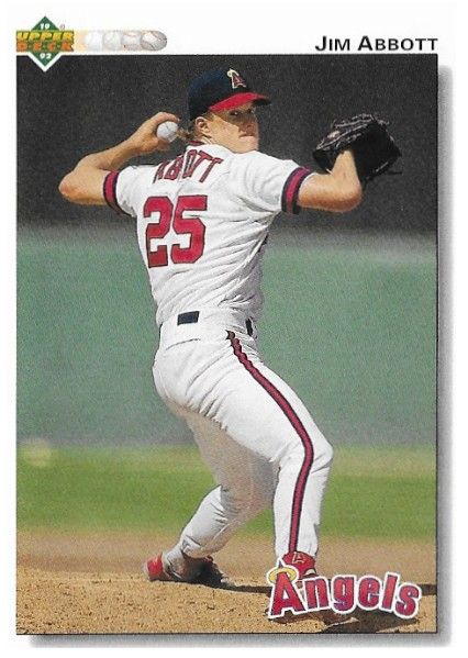 Abbott, Jim / 1992 California Angels / Upper Deck #325