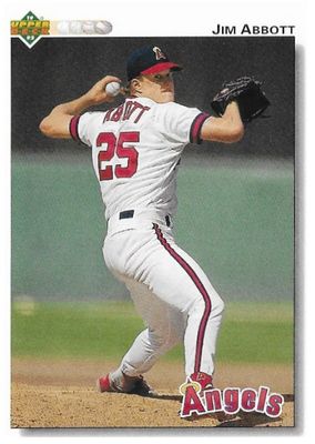 Abbott, Jim / 1992 California Angels / Upper Deck #325