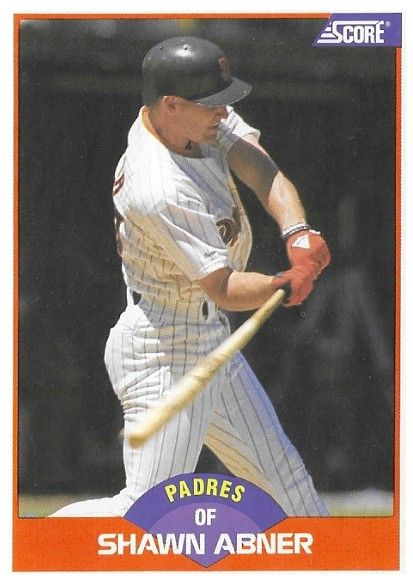 Abner, Shawn / 1989 San Diego Padres / Score #411