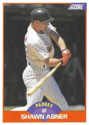 Abner, Shawn / 1989 San Diego Padres / Score #411