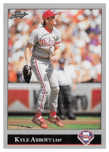 Abbott, Kyle / 1992 Philadelphia Phillies / Leaf #495
